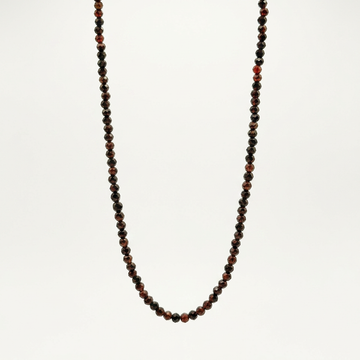 Choker | Red Tiger Eye Faceted Crystal