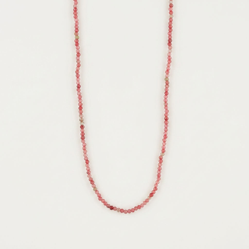 Choker | Rose Quartz Faceted Crystal