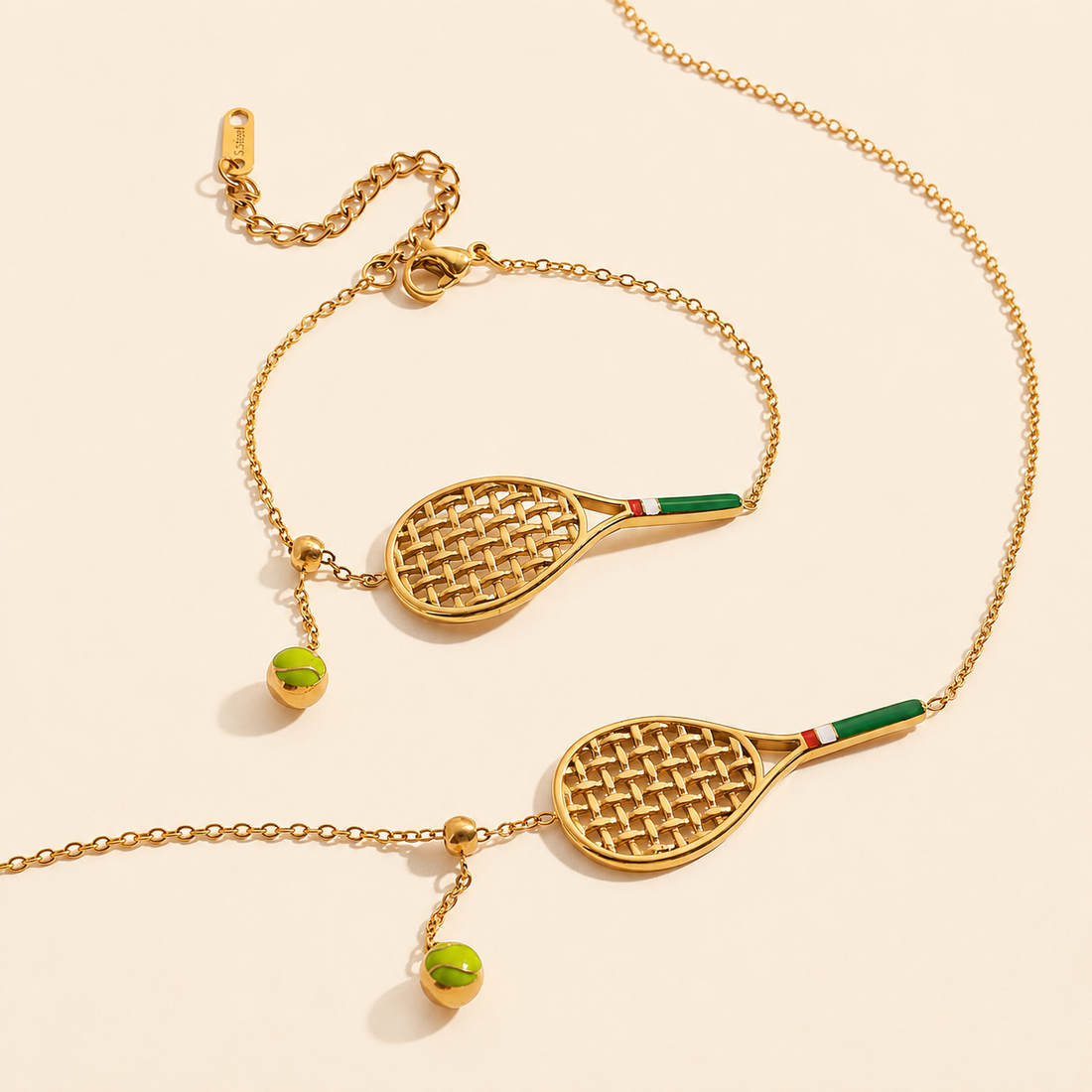 Pre-order | Ace Tennis Necklace & Bracelet