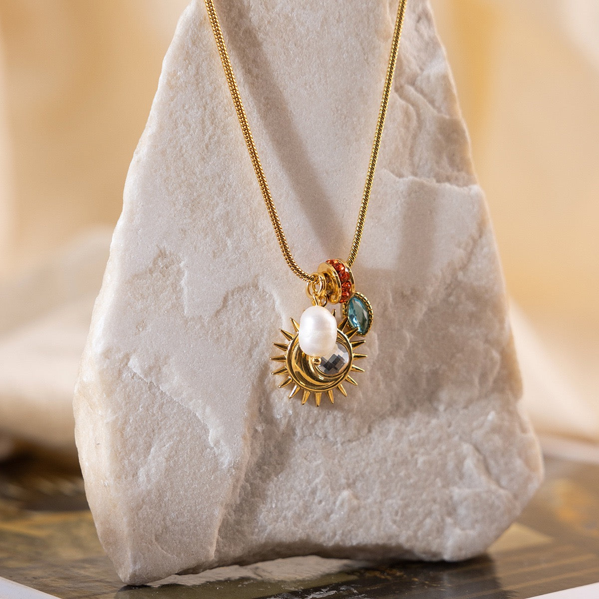 Solara Charm Necklace