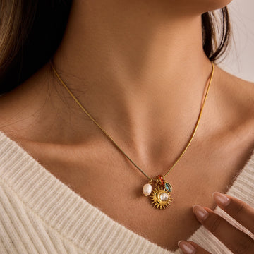Solara Charm Necklace