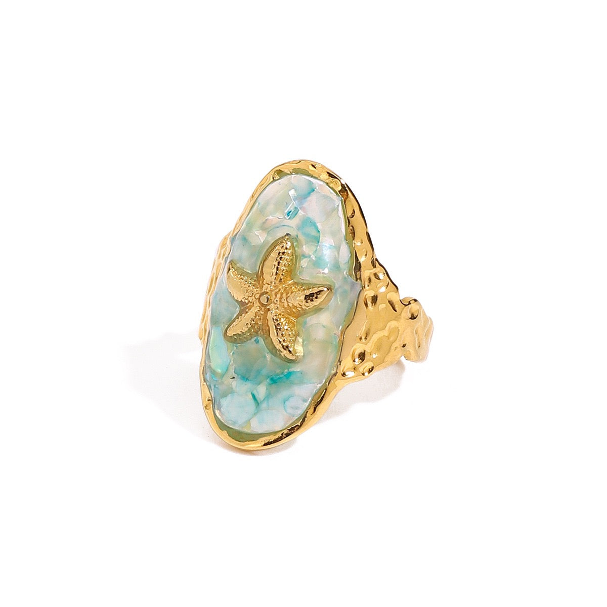 Pre-order ｜Tide Starfish Ring
