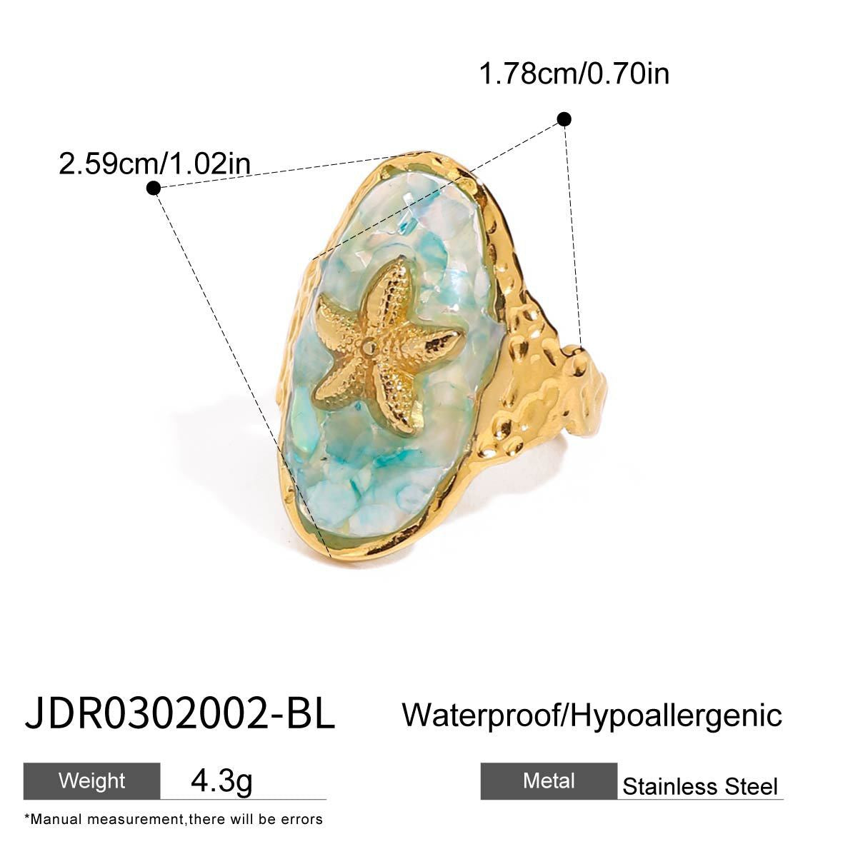 Pre-order ｜Tide Starfish Ring