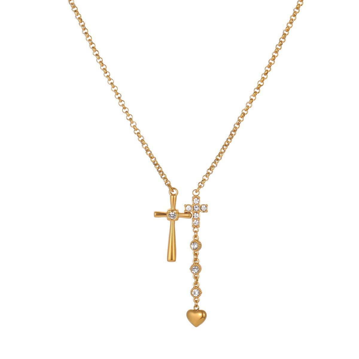 Elysia Cross Necklace